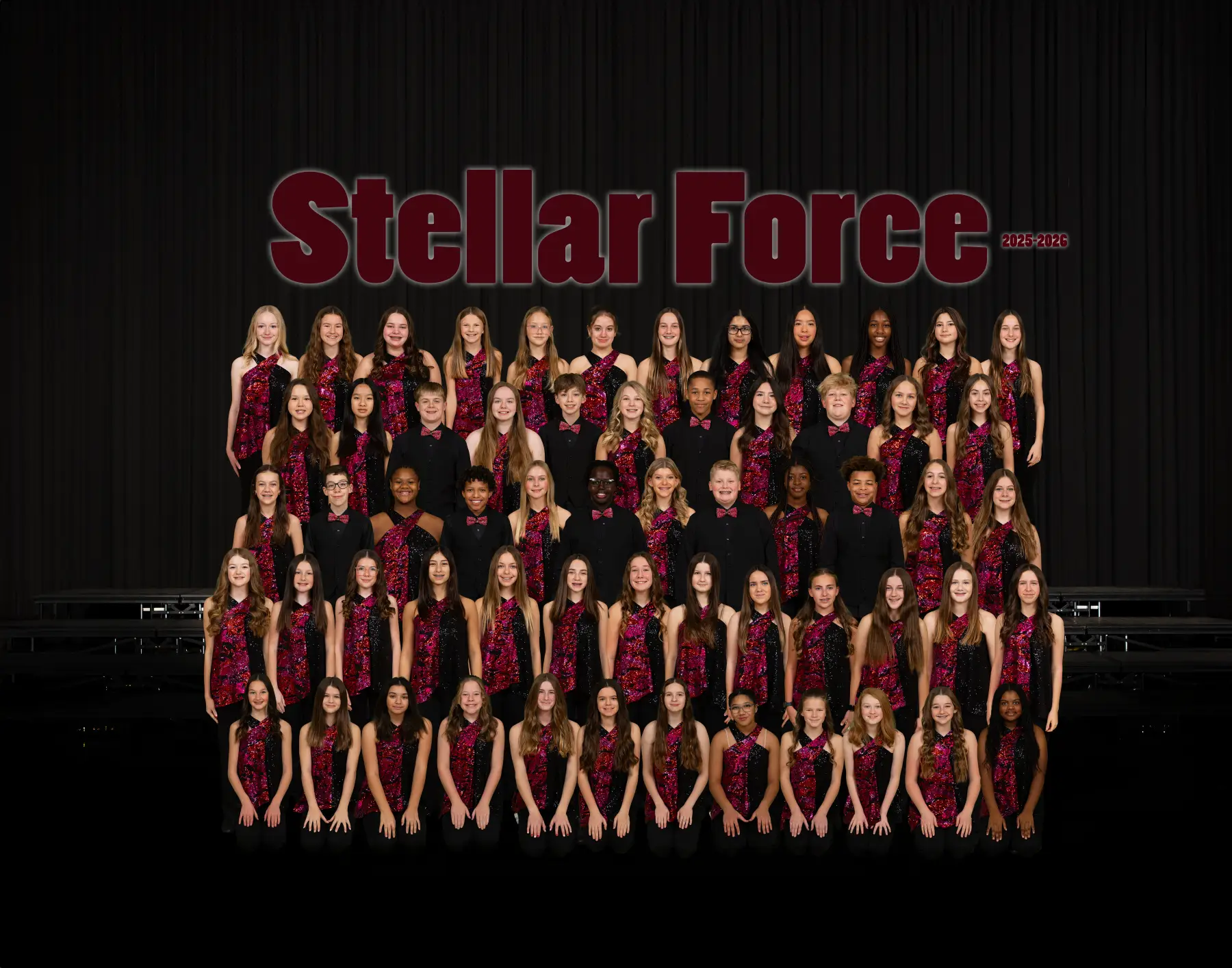 Stellar Force group photo